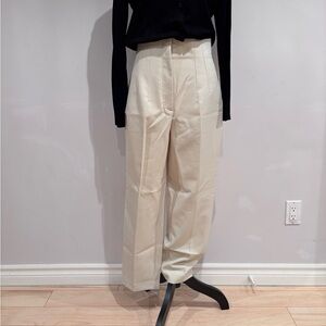 Zara Woman’s Cream Dress Pants Size L, Great Condition, High Waisted